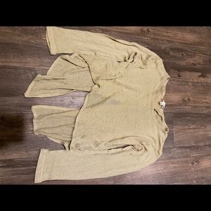 Lightweight mesh sweater
